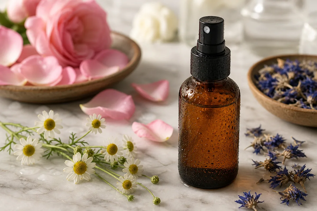 Eau florale visage : bienfaits, choix et bons usages